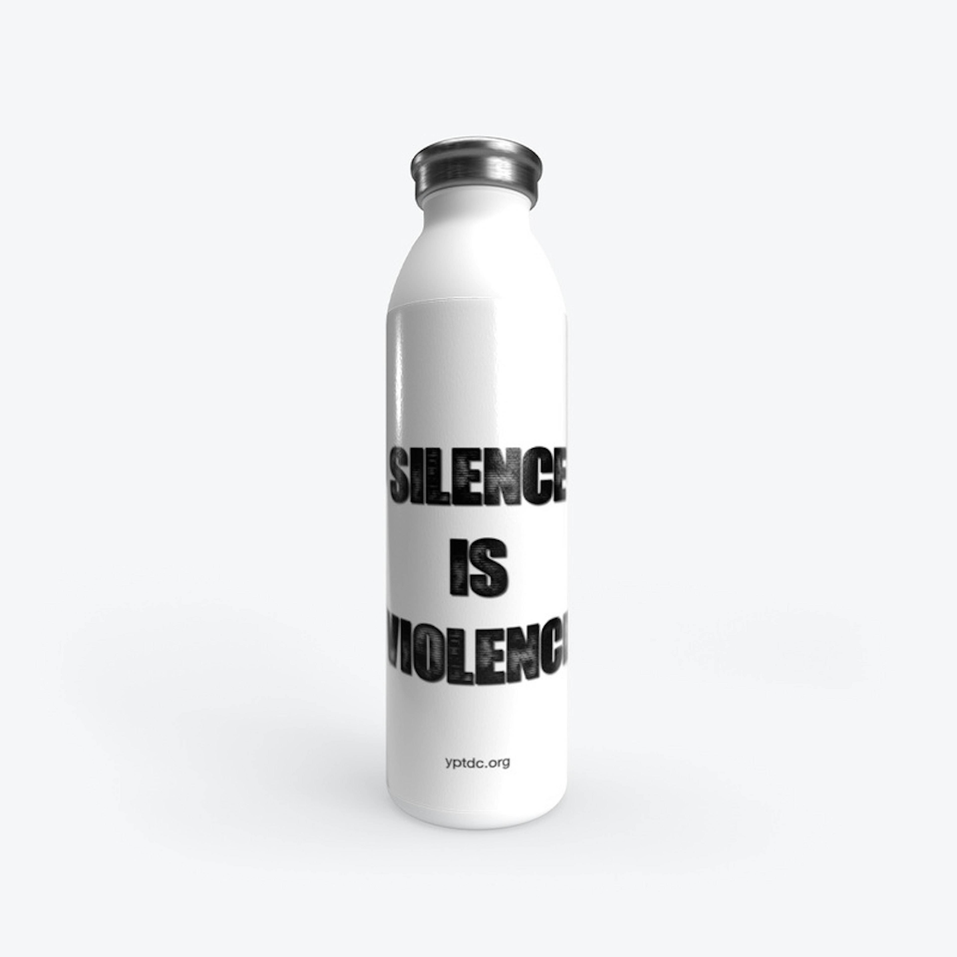 YPT Silence is Violence Water Bottle